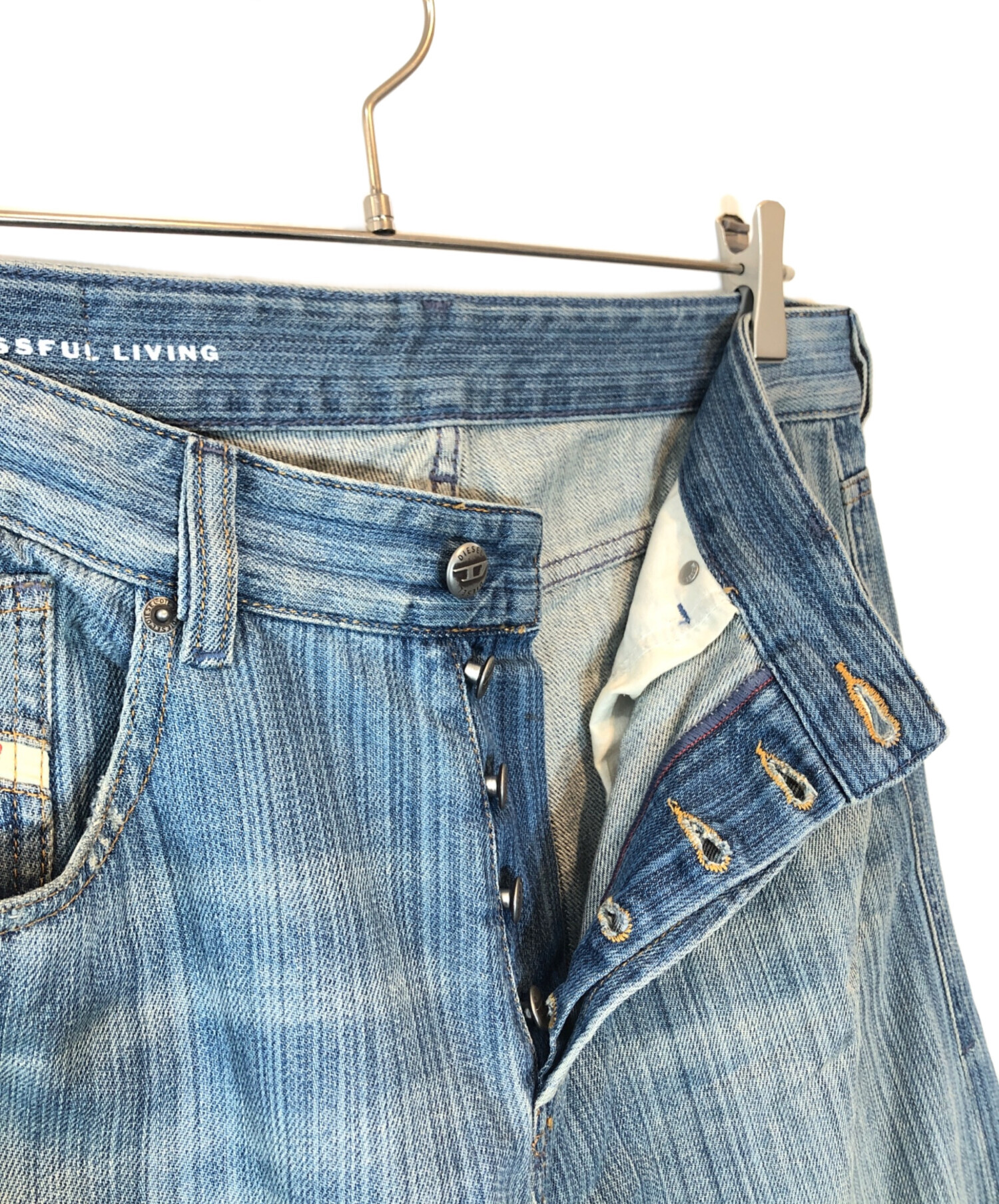 中古・古着通販】DIESEL (ディーゼル) 1996 D-Sire ブルー サイズ:W28