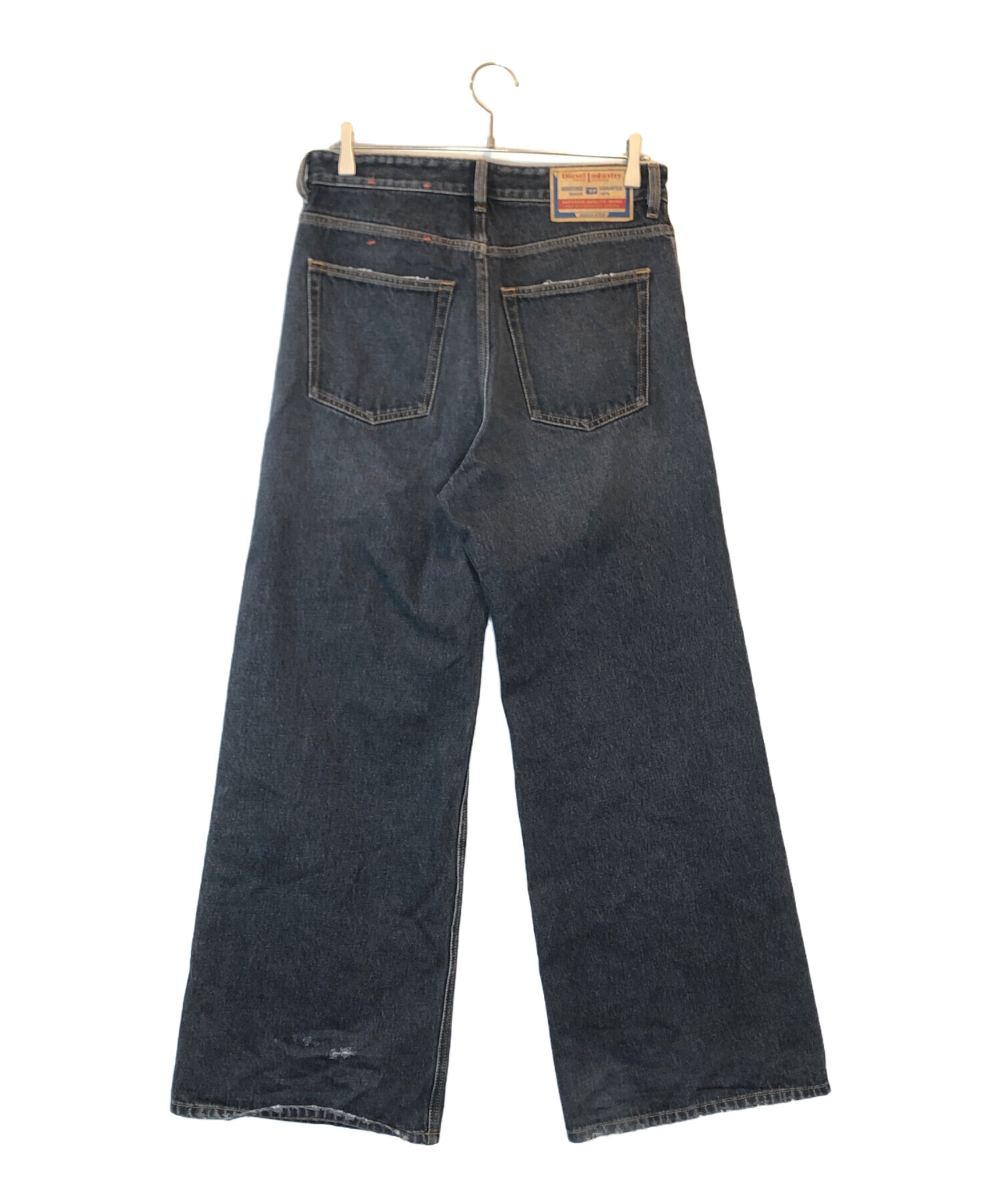 未使用 DIESEL D-Rise 007dn 26インチ Relaxed Jeans ローウエスト D-Rise | ブラック/ ダークグレー