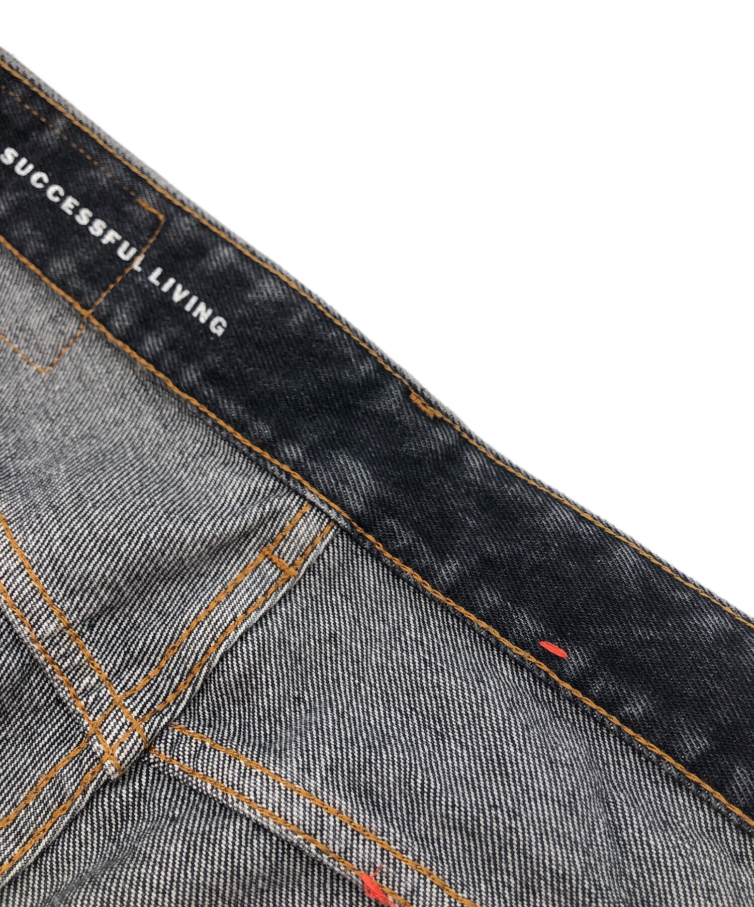 未使用 DIESEL D-Rise 007dn 26インチ Relaxed Jeans ローウエスト D-Rise | ブラック/ ダークグレー