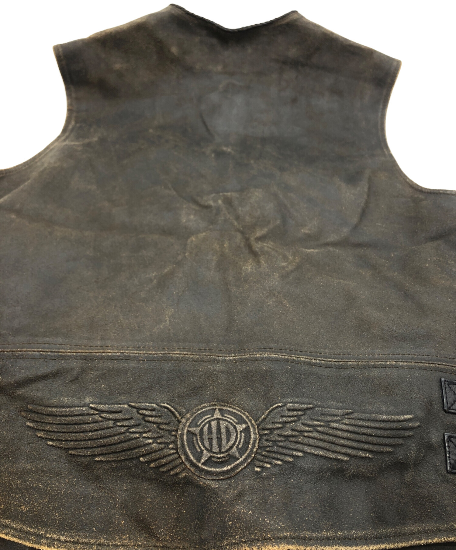 中古・古着通販】HARLEY-DAVIDSON (ハーレーダビッドソン) レザー