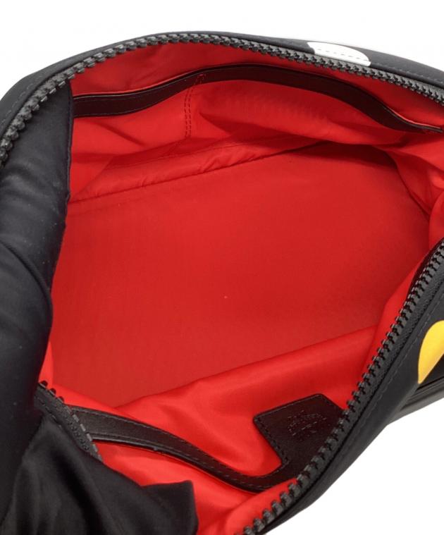 中古・古着通販】MCM (エムシーエム) ドット柄ポーチ ブラック 