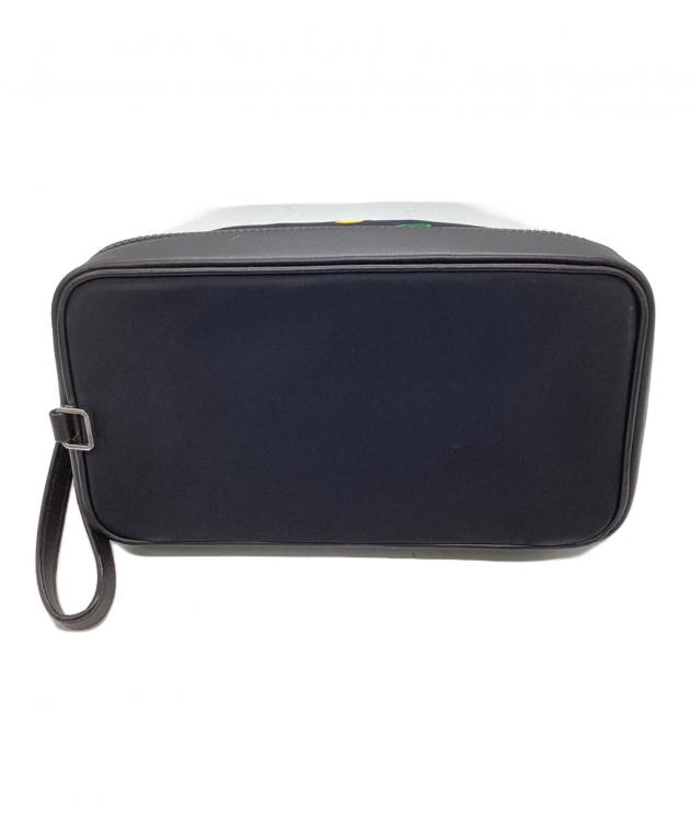 中古・古着通販】MCM (エムシーエム) ドット柄ポーチ ブラック 