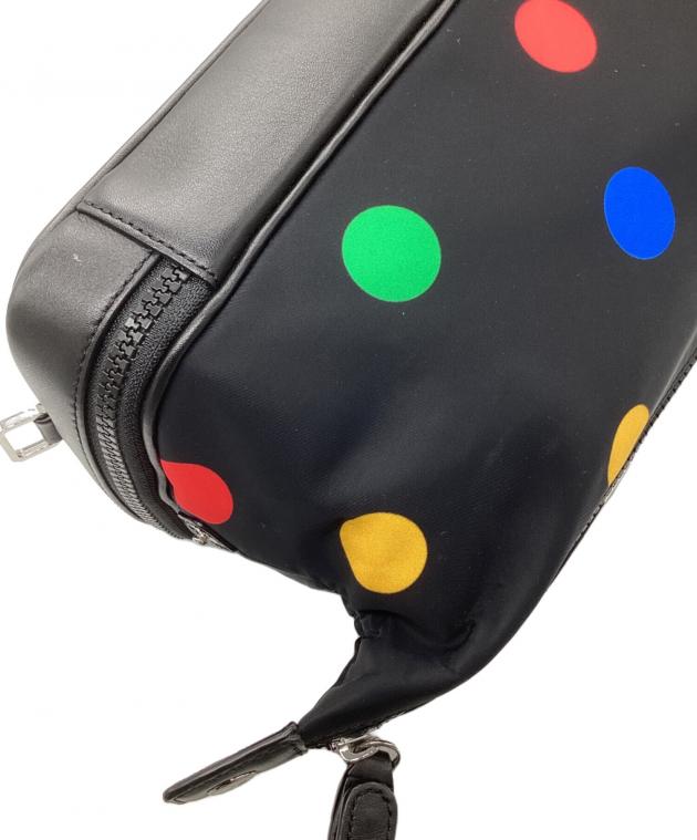 中古・古着通販】MCM (エムシーエム) ドット柄ポーチ ブラック 
