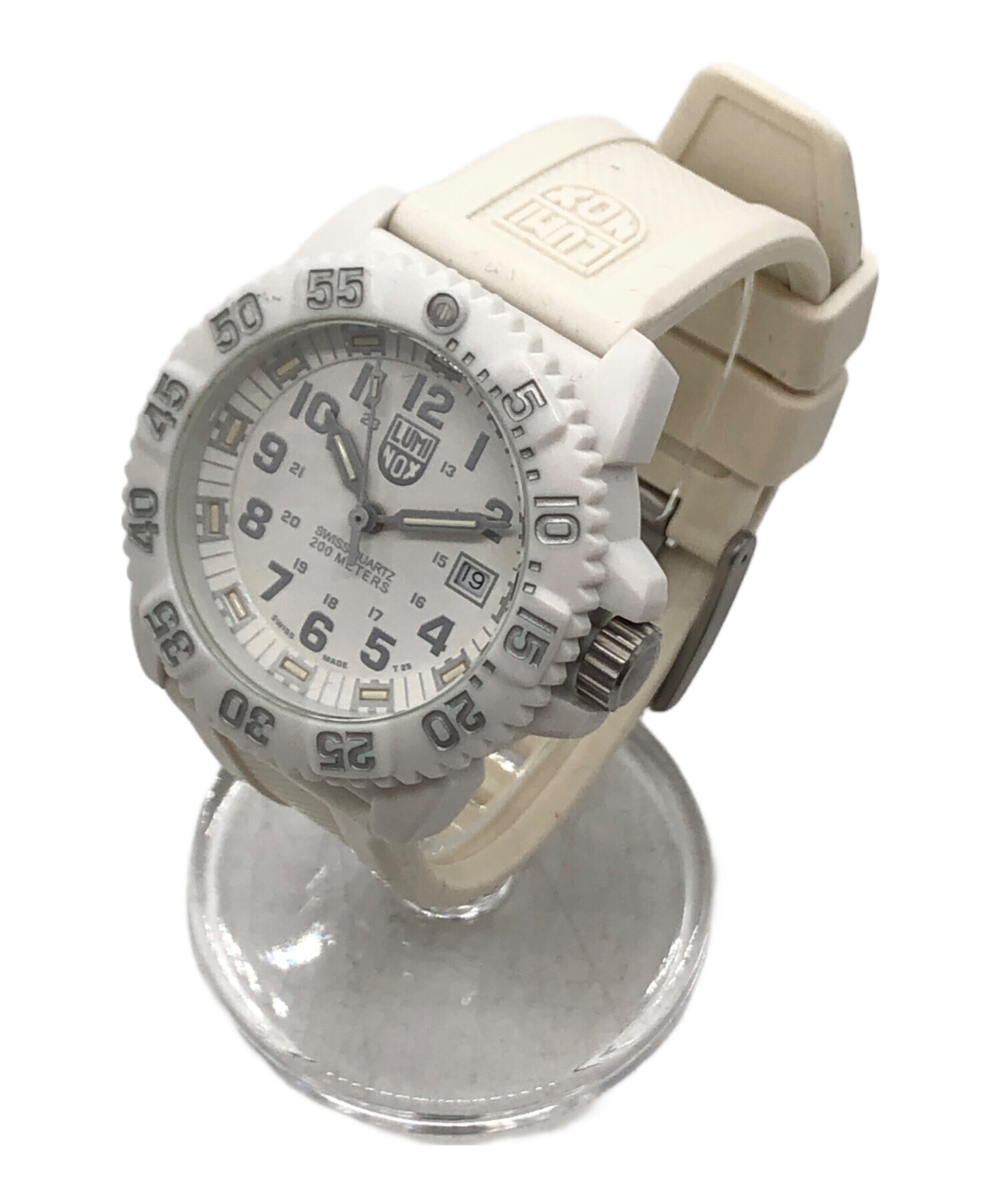 中古・古着通販】LUMINOX (ルミノックス) 腕時計 ホワイト サイズ:下記
