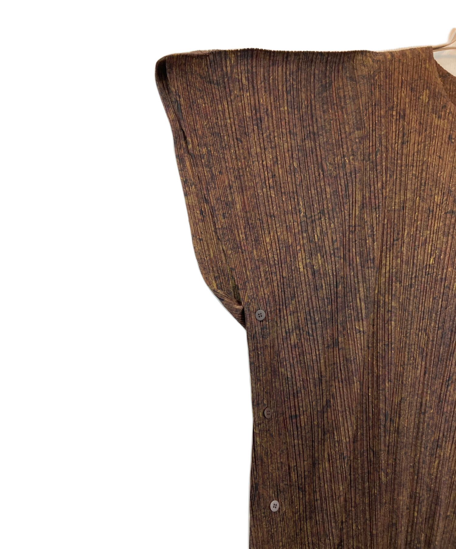 中古・古着通販】PLEATS PLEASE (プリーツプリーズ) 落葉総柄 変形