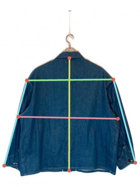 中古・古着通販】INTERIM (インテリム) デニムカバーオール インディゴ