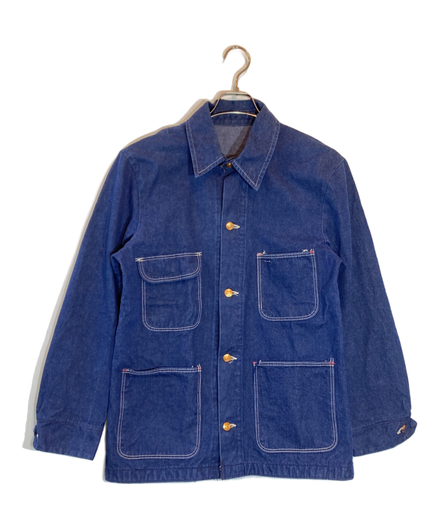 中古・古着通販】Wrangler (ラングラー) カバーオール インディゴ