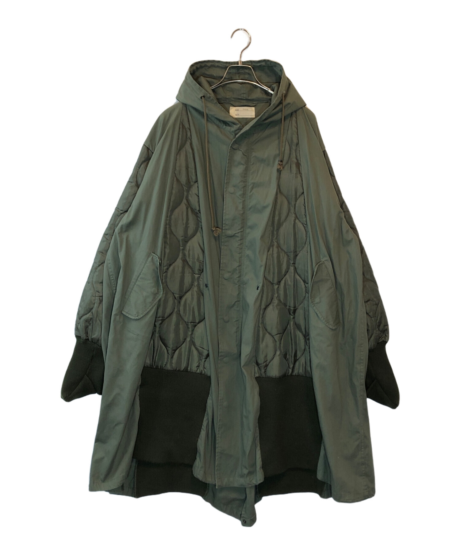 中古・古着通販】77circa (ナナナナサーカ) リメイクモッズコート