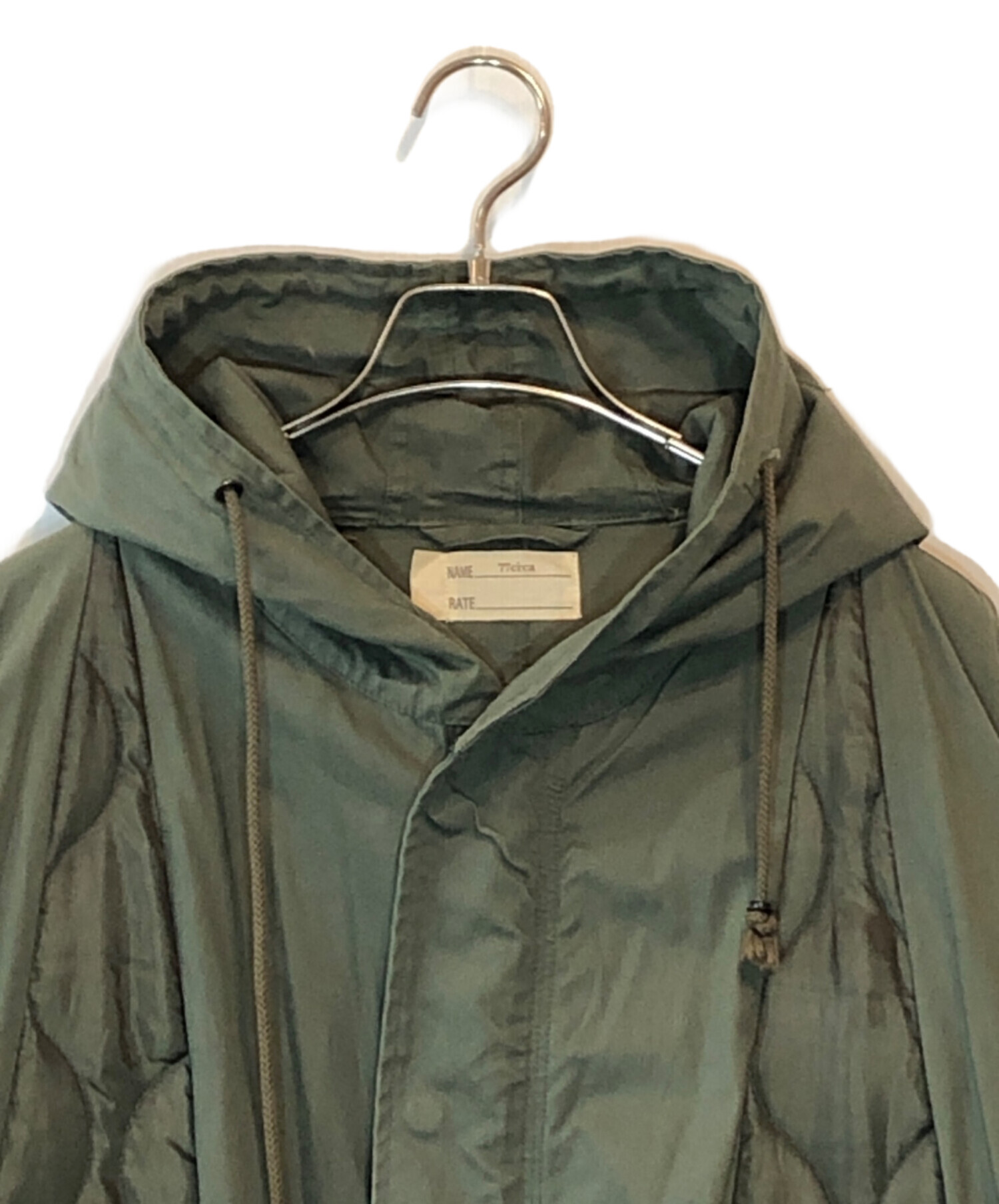 中古・古着通販】77circa (ナナナナサーカ) リメイクモッズコート