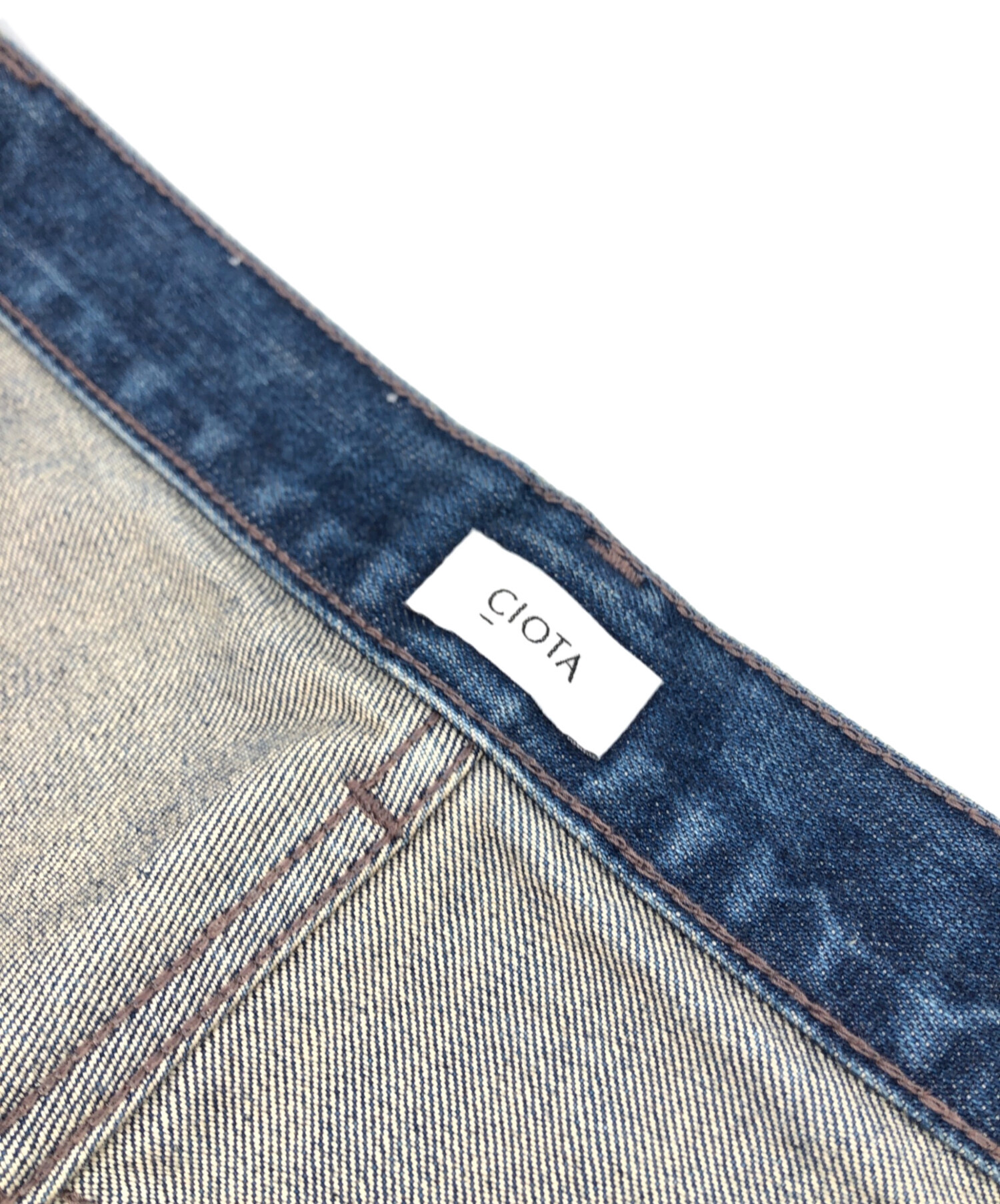 中古・古着通販】CIOTA (シオタ) スビンコットン 13,5oz バギーデニム