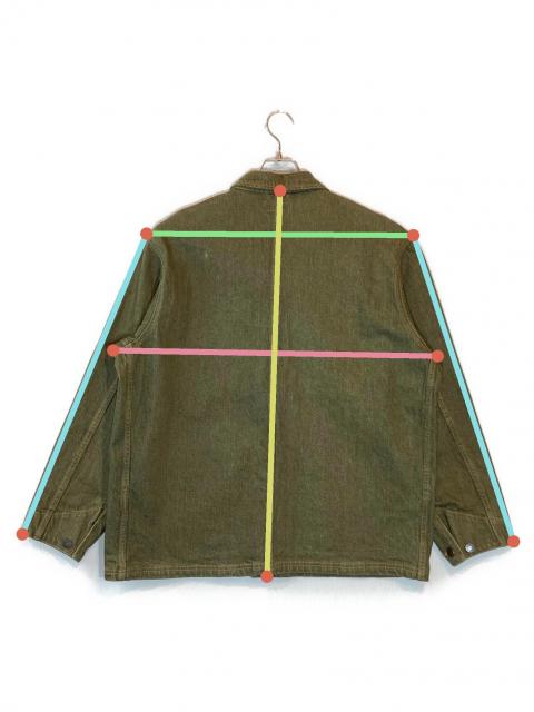 中古・古着通販】Supreme (シュプリーム) Denim chore coat カーキ