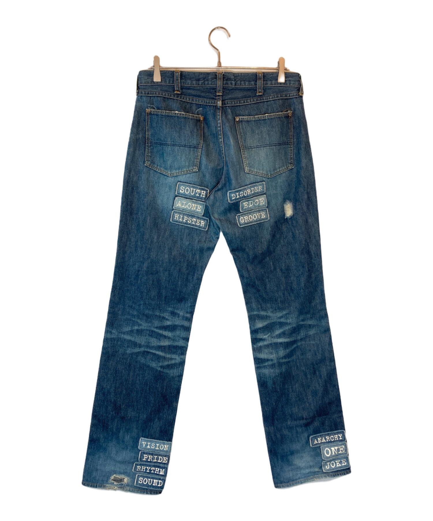 中古・古着通販】NUMBER (N)INE (ナンバーナイン) パッチワークデニム