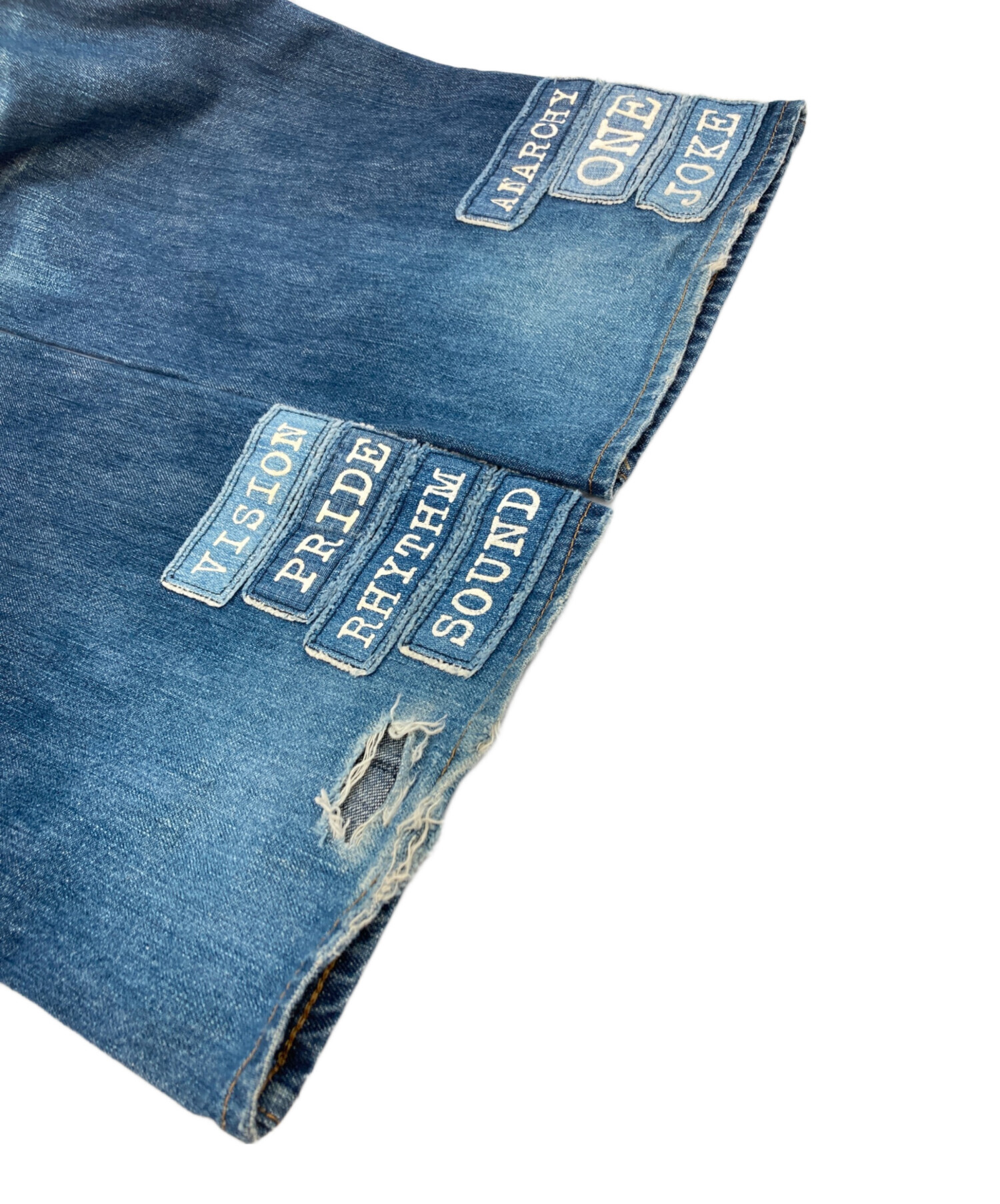 中古・古着通販】NUMBER (N)INE (ナンバーナイン) パッチワークデニム