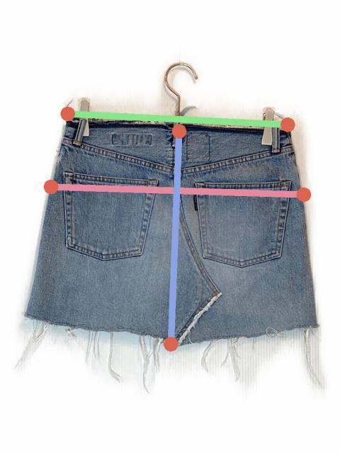 中古・古着通販】MADISON BLUE (マディソンブルー) 5POCKET DENIM MINI