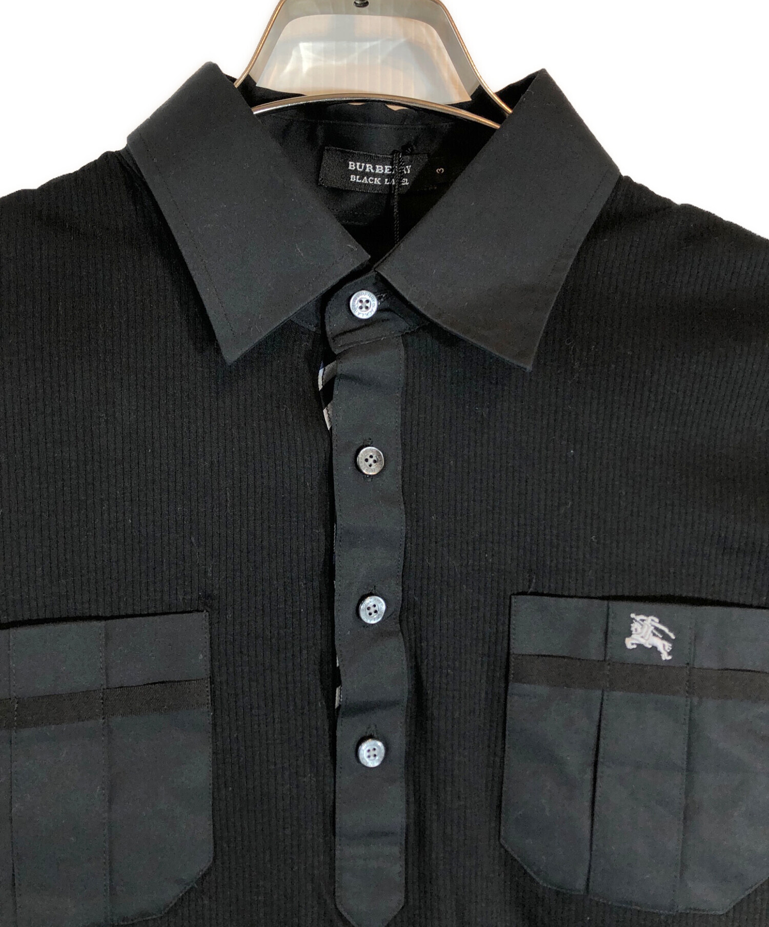 BURBERRY BLACK LABEL 廃盤 バーバリーブラックレーベル シャツ L ノバ