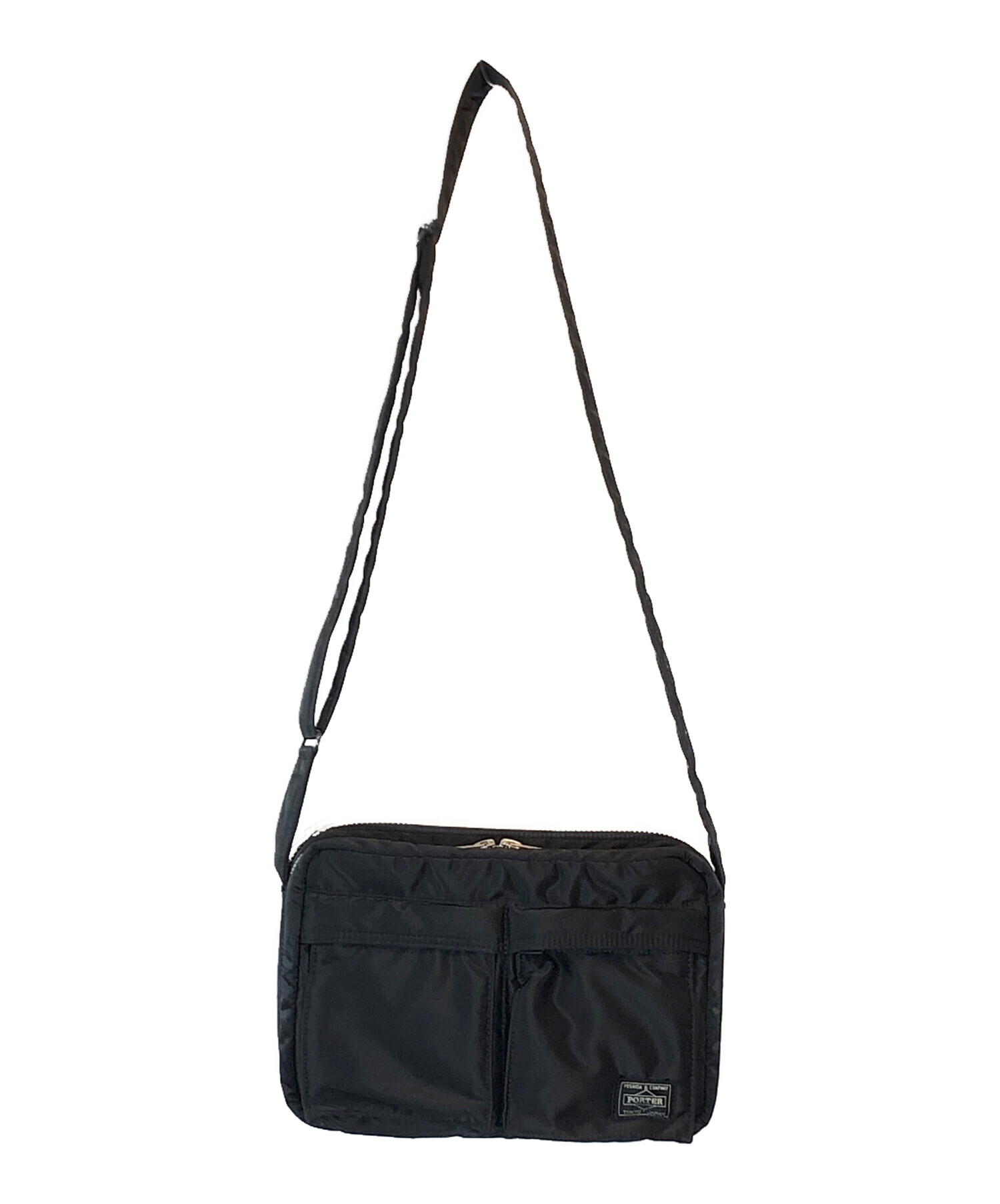 中古・古着通販】PORTER (ポーター) TANKER SHOULDER BAG(S) ブラック 