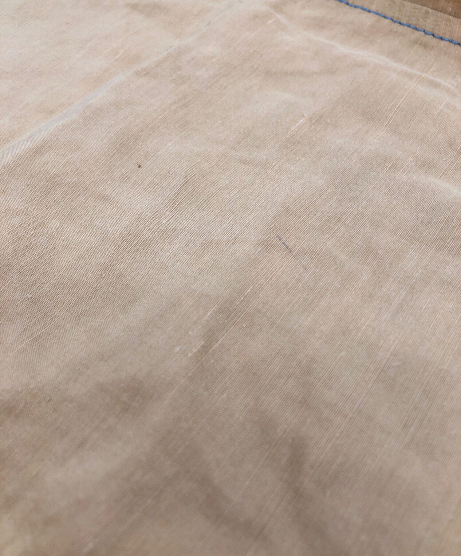 マメクロゴウチ シルク ヘンプ ブラウス ベージュ 2 MM18SS-SH069 中古・古着通販】Mame Kurogouchi (マメクロゴウチ) シルクヘンプ