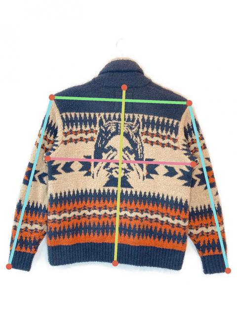専用→ヒステリックグラマー ジャカード ショールカーディガン 使用10回未満 HYSTERIC GLAMOUR - GUITAR GIRLジャカード ショールカーディガン