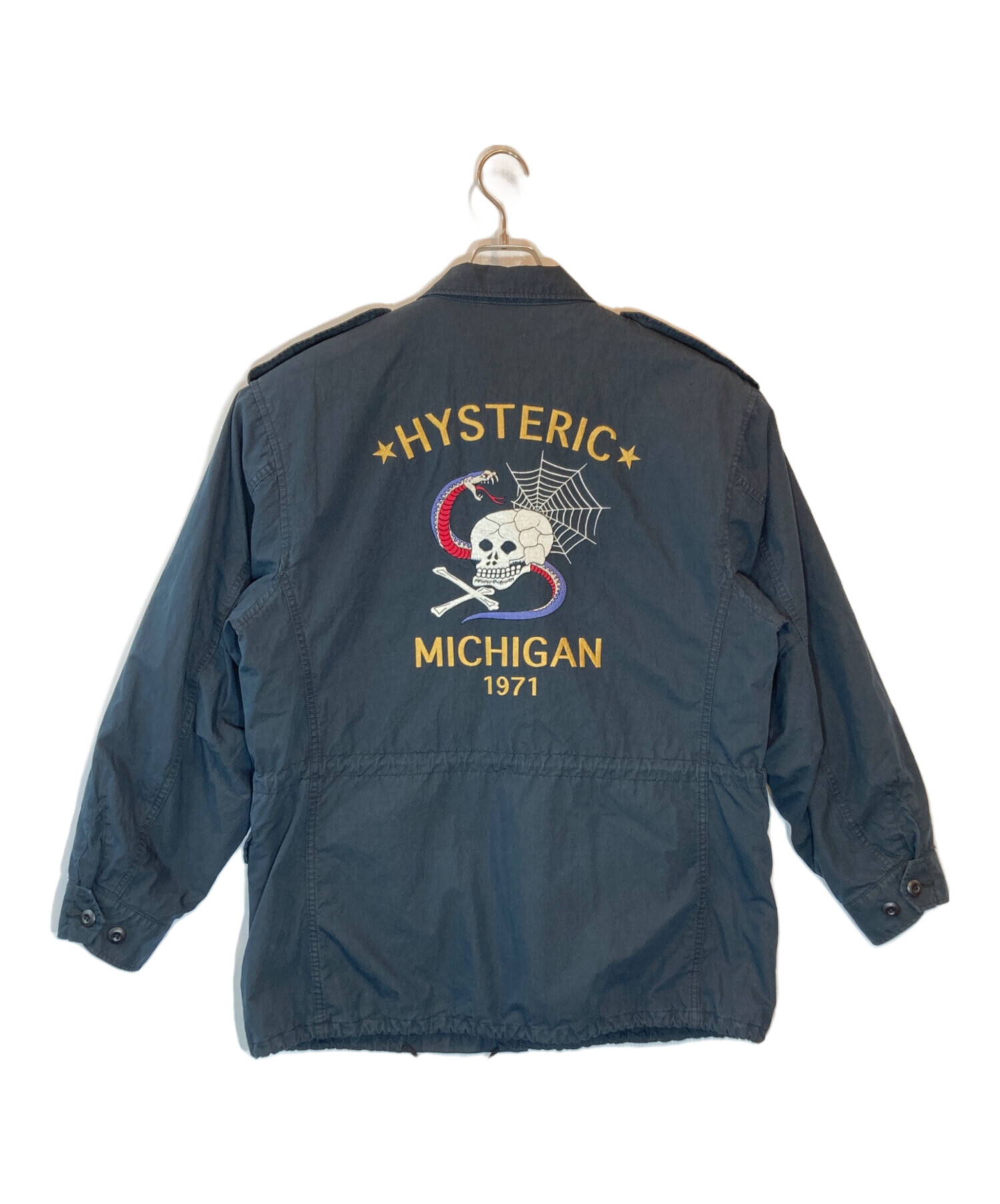 ヒステリックグラマー 90年代 フィールドジャケット ネイビー 中古・古着通販】Hysteric Glamour (ヒステリックグラマー