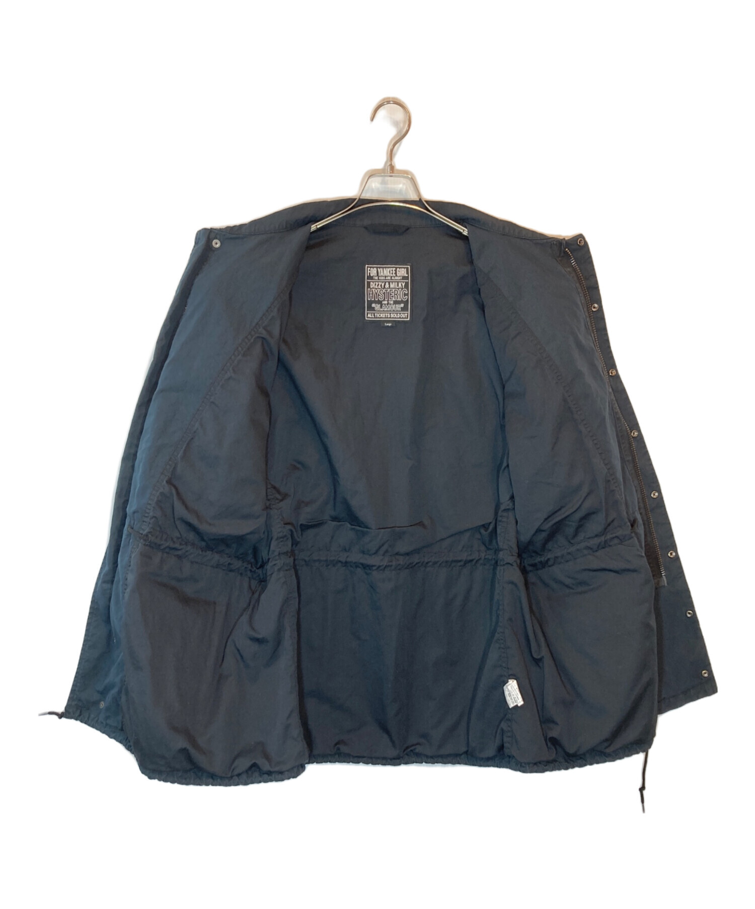 ヒステリックグラマー 90年代 フィールドジャケット ネイビー 中古・古着通販】Hysteric Glamour (ヒステリックグラマー