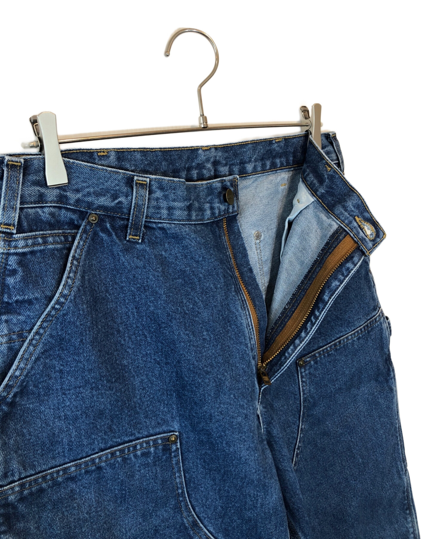 中古・古着通販】CarHartt (カーハート) ダブルニーデニムパンツ