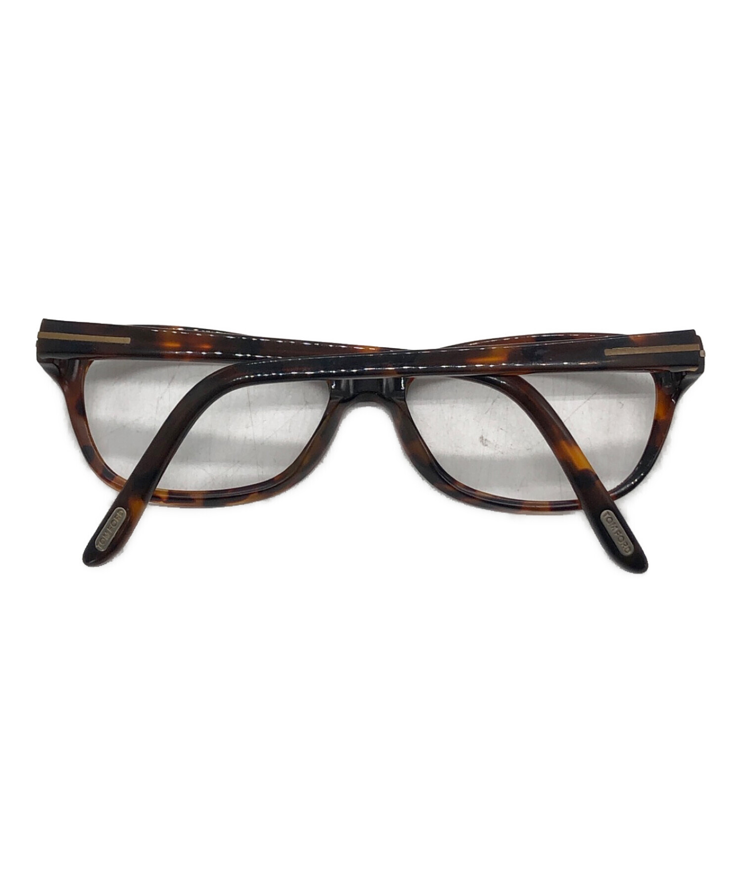 中古・古着通販】TOM FORD (トムフォード) 眼鏡フレーム ブラウン 