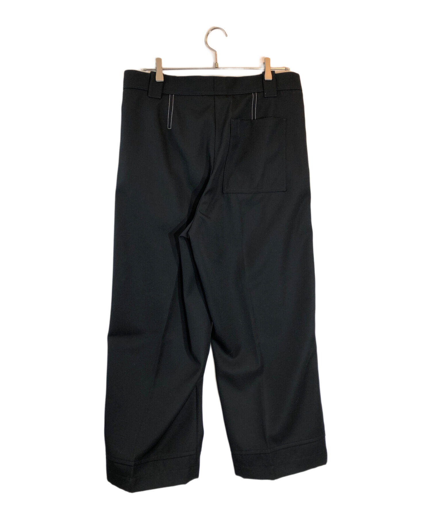 中古・古着通販】OAMC (オーエーエムシー) DUSK TROUSERS ブラック
