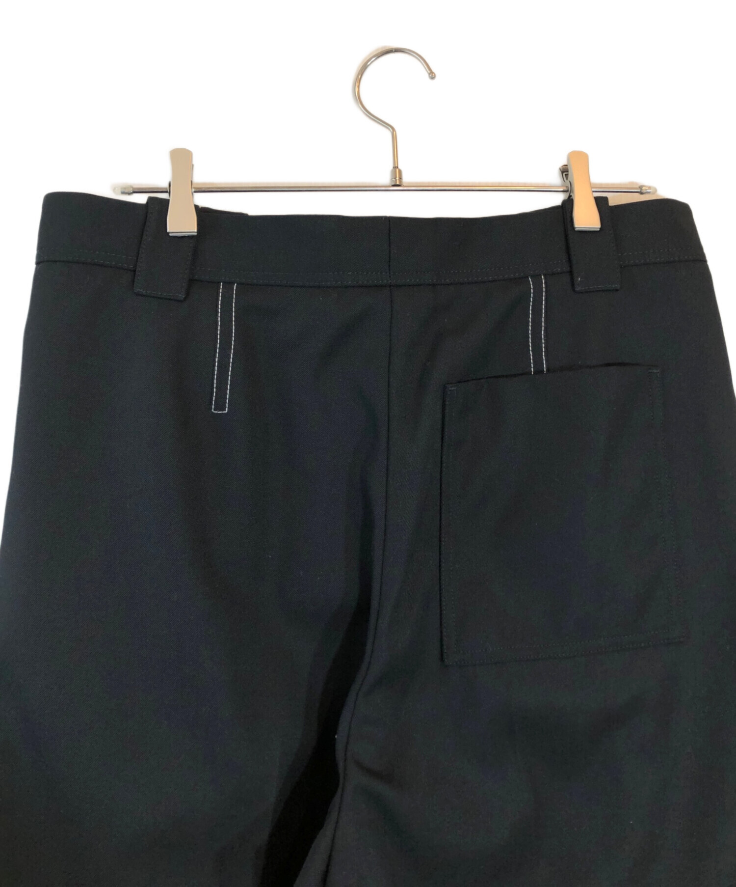 中古・古着通販】OAMC (オーエーエムシー) DUSK TROUSERS ブラック