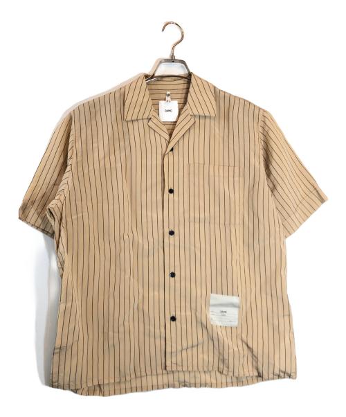 中古・古着通販】OAMC (オーエーエムシー) ストライプシャツ ベージュ