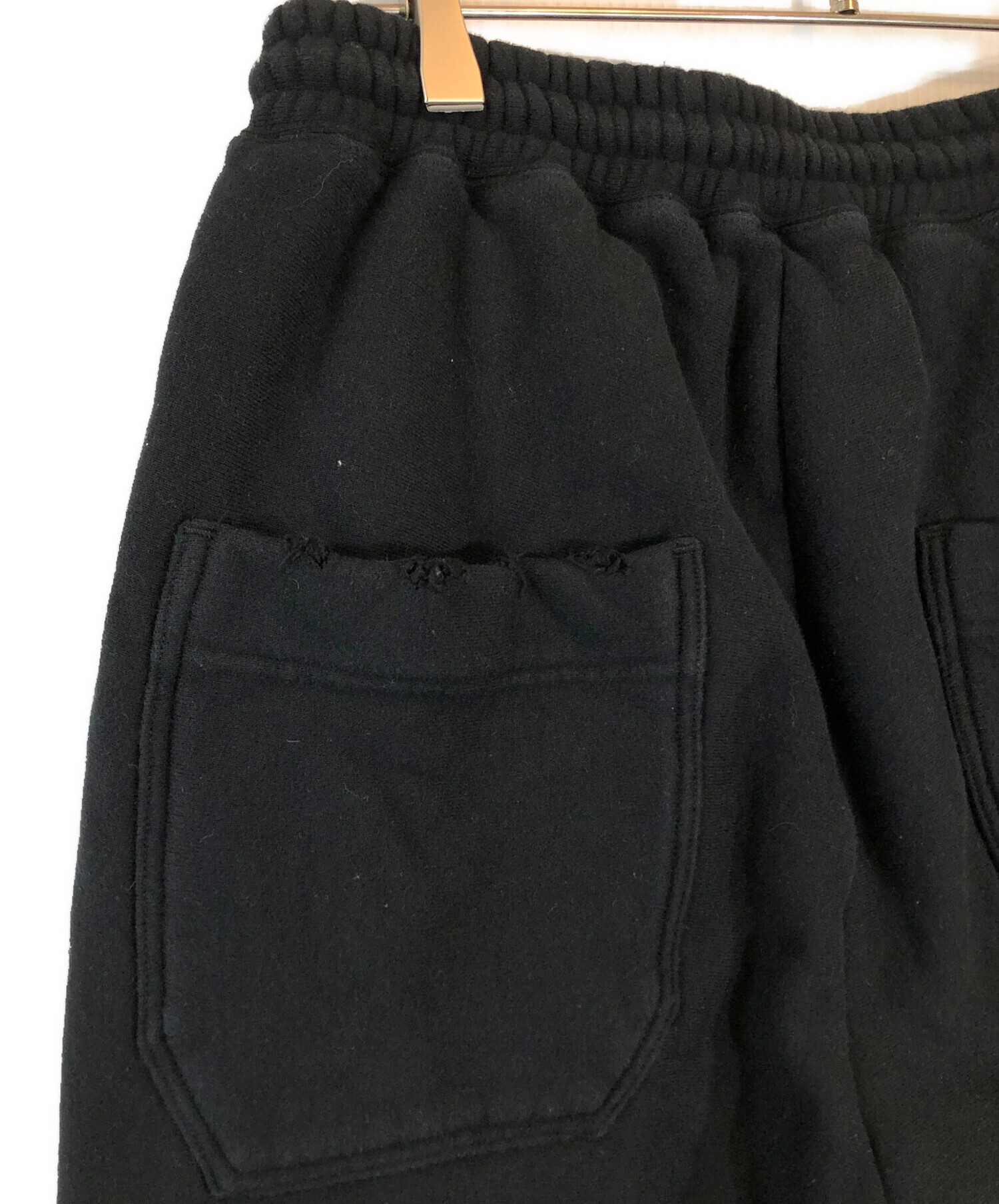 中古・古着通販】ANCELLM (アンセルム) CRASH SWEAT LAYERED PANTS