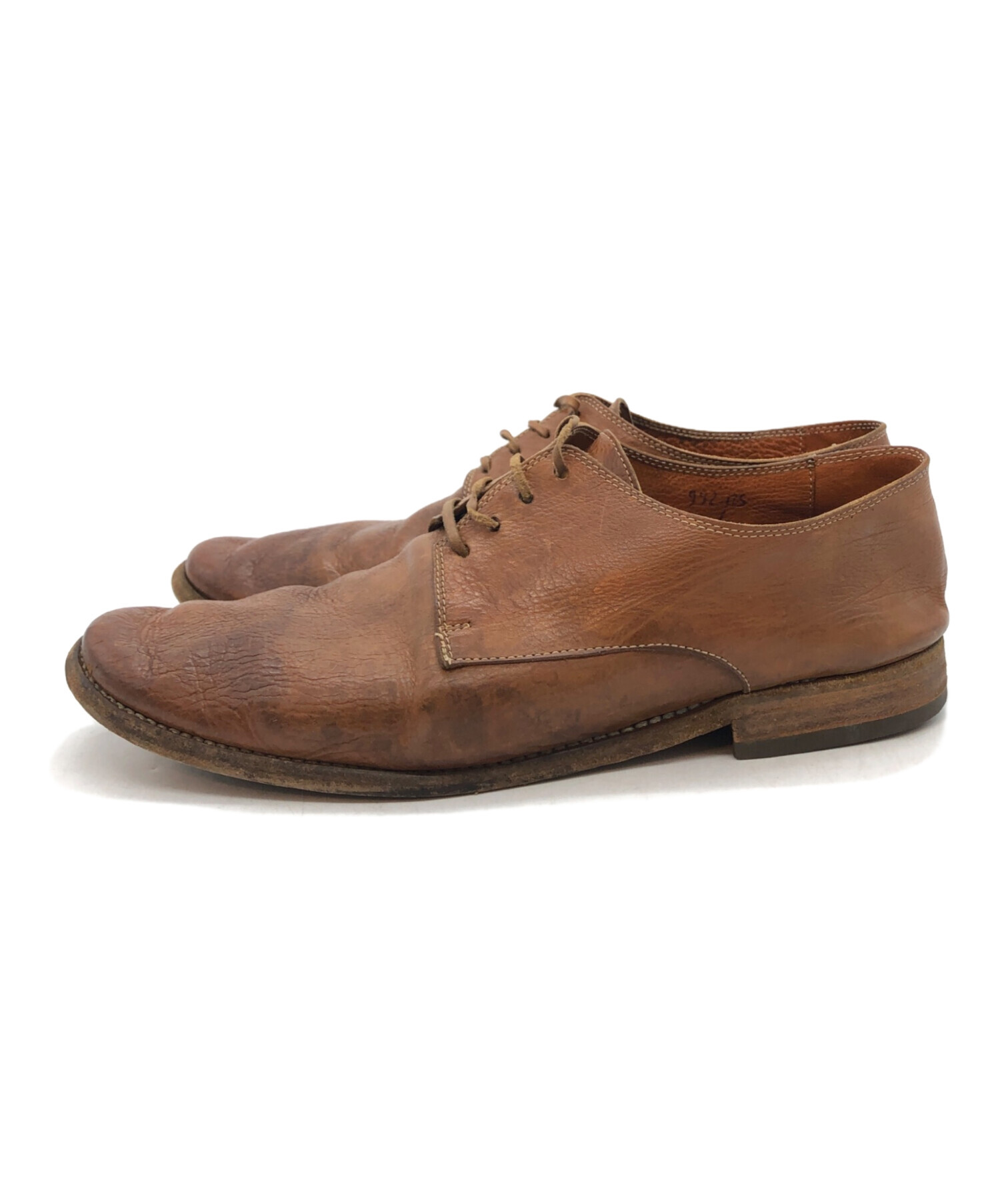 中古・古着通販】GUIDI (グイディ) ダービーシューズシューズ ブラウン