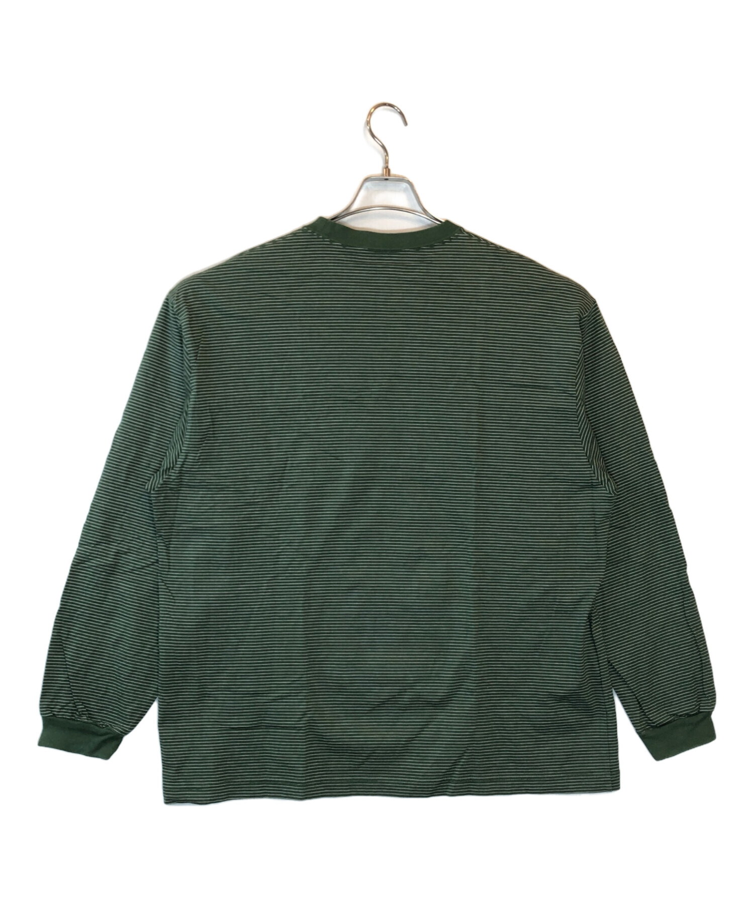The ENNOY L/S Border T-Shirts ロンT ネイビー XL Ennnoy 