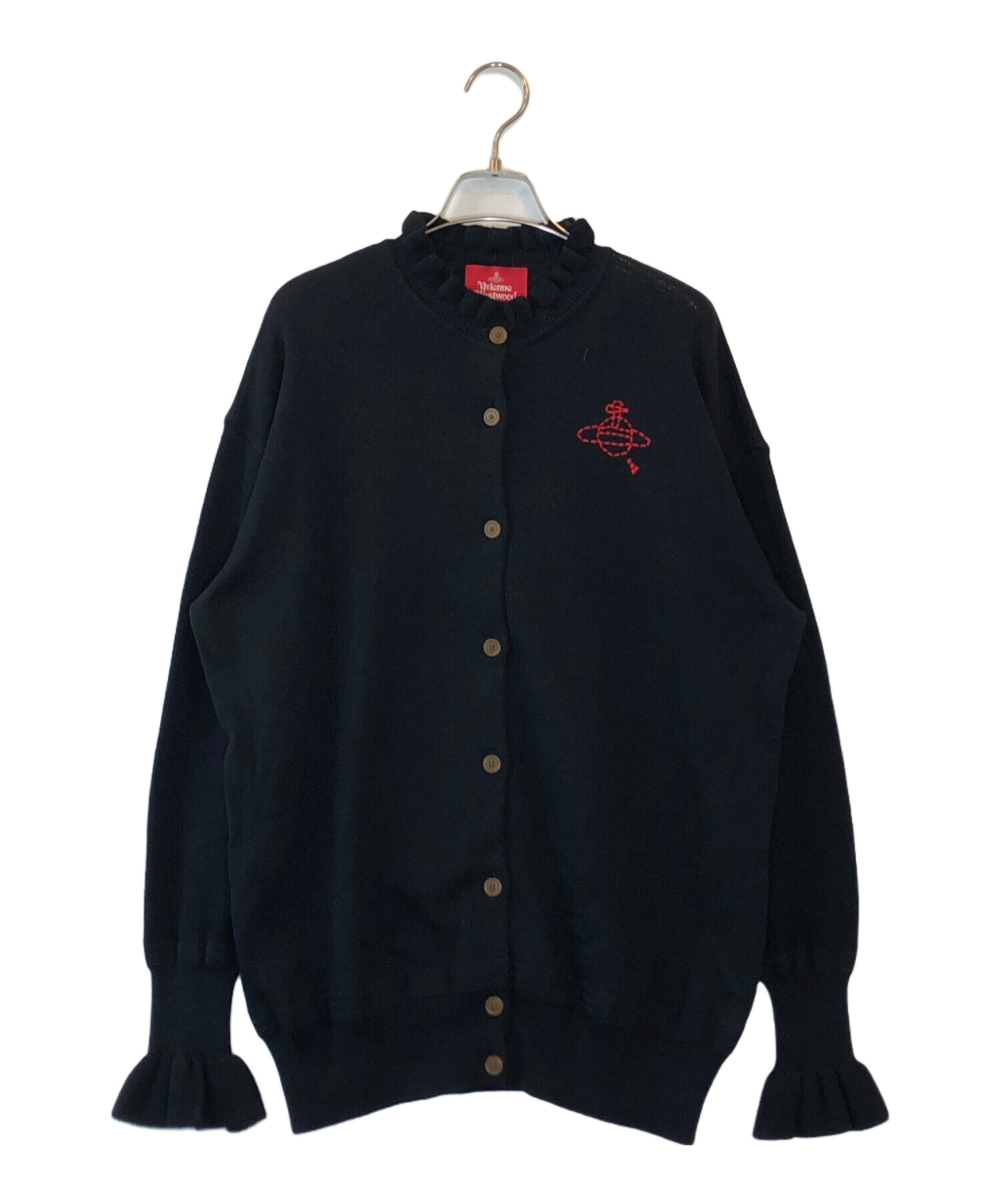 美品 Vivienne Westwood RED LABEL カーディガン 黒 中古・古着通販】Vivienne Westwood RED LABEL (ヴィヴィアンウエスト