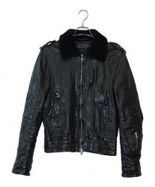 【未使用 定価37万】 ニールバレット レザーブルゾン メンズ、アウター・ジャケット、レザージャケット、NEIL BARRETT