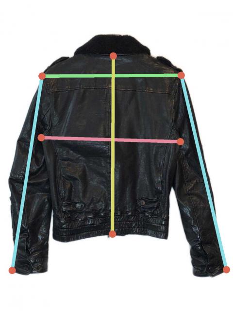中古・古着通販】NEIL BARRETT (ニールバレット) レザージャケット