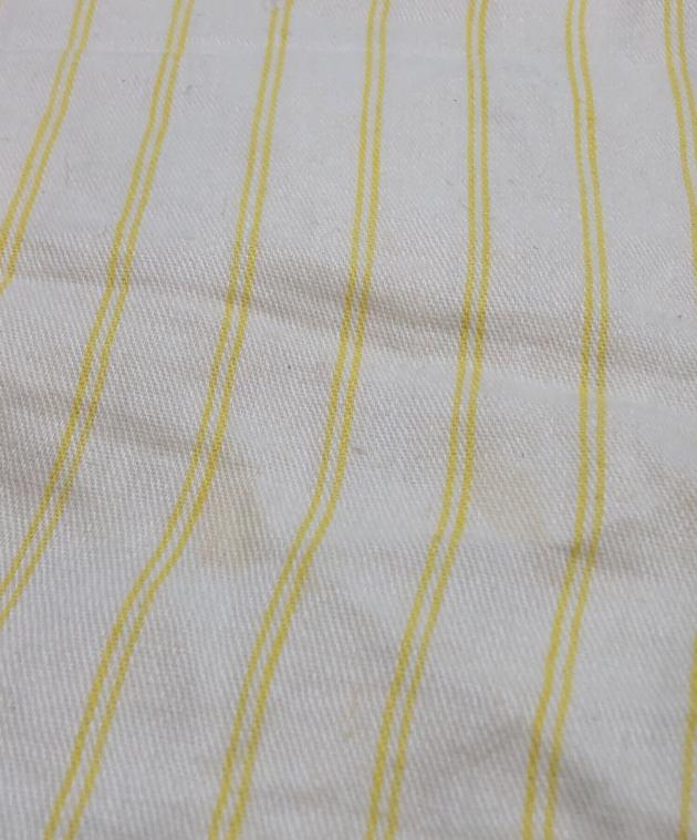 中古・古着通販】HERMES (エルメス) リネンハーフパンツ イエロー 