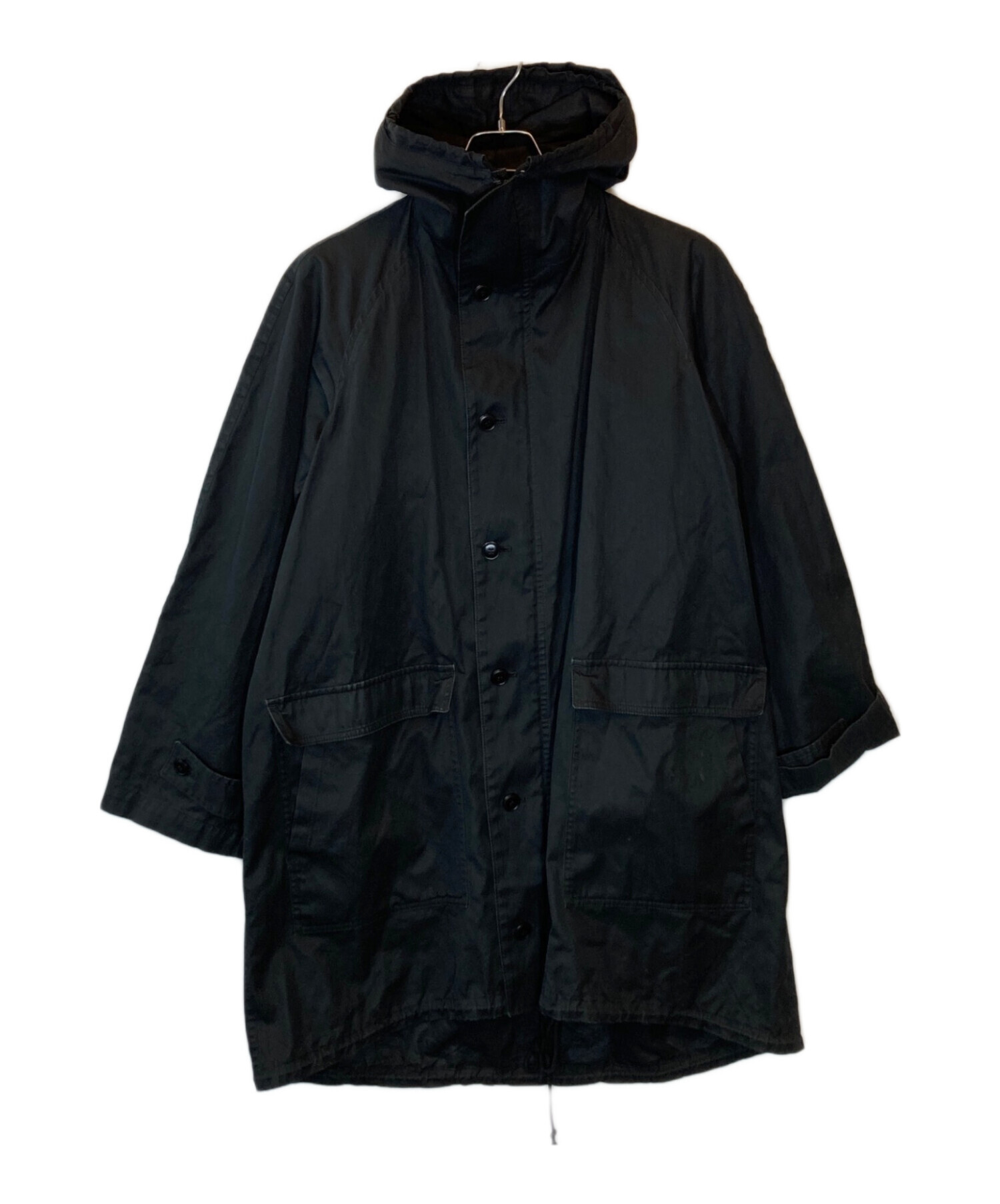 中古・古着通販】Y's (ワイズ) モッズコート ブラック サイズ:2