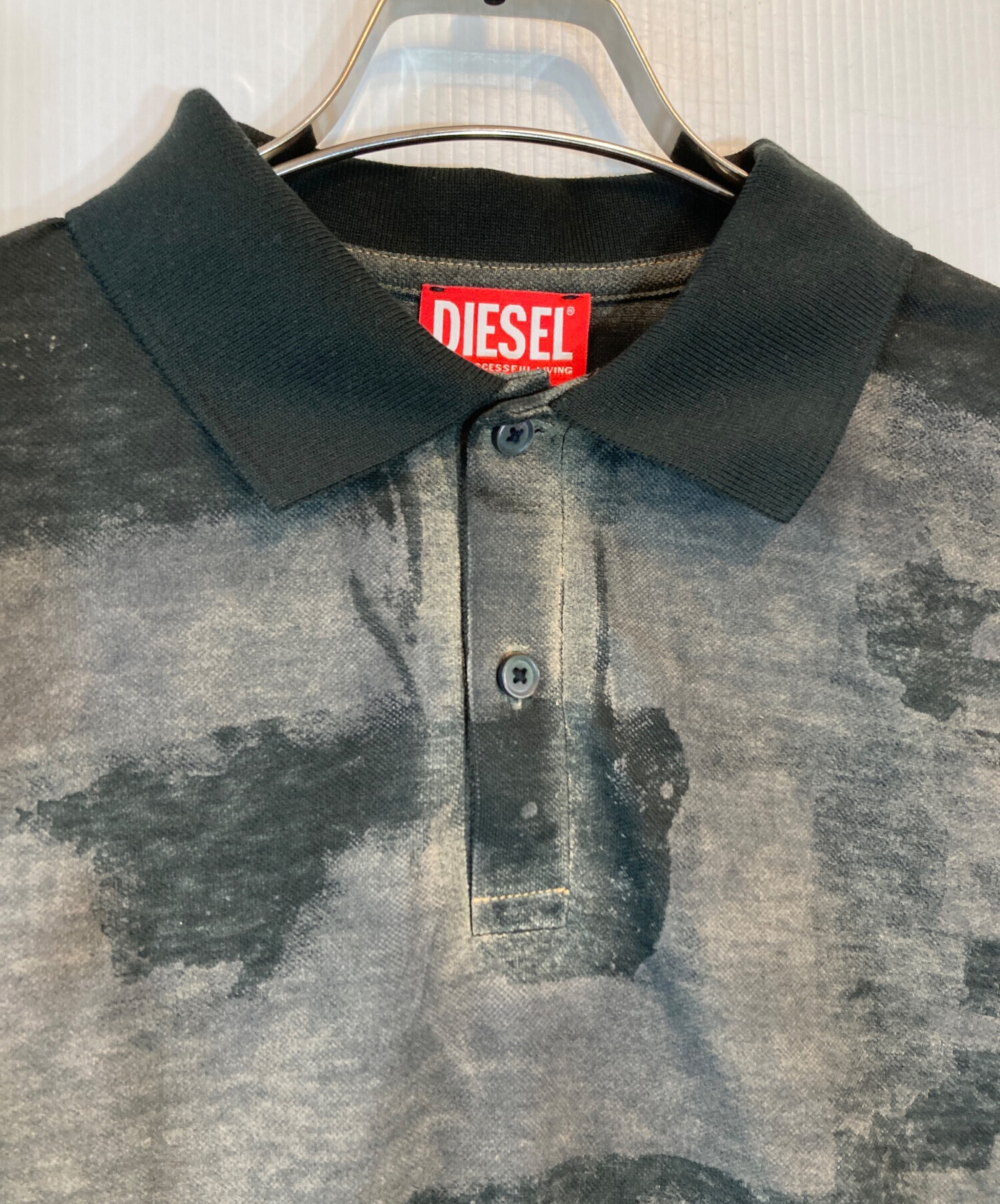 diesel ポロシャツ Diesel ポロシャツ | ブラック | FARFETCH JP