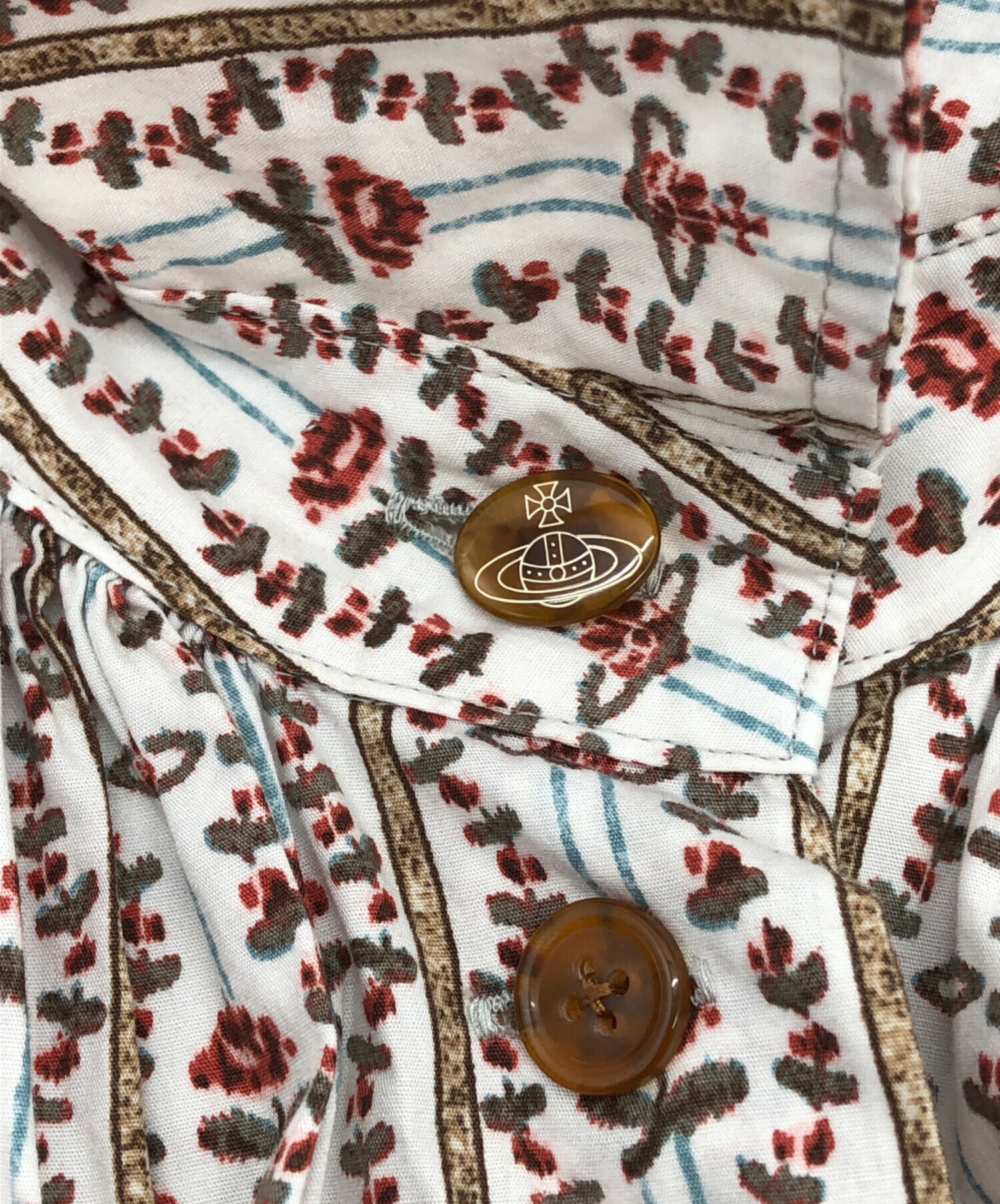 Vivienne Westwood オーブプリント シャツワンピース Vivienne