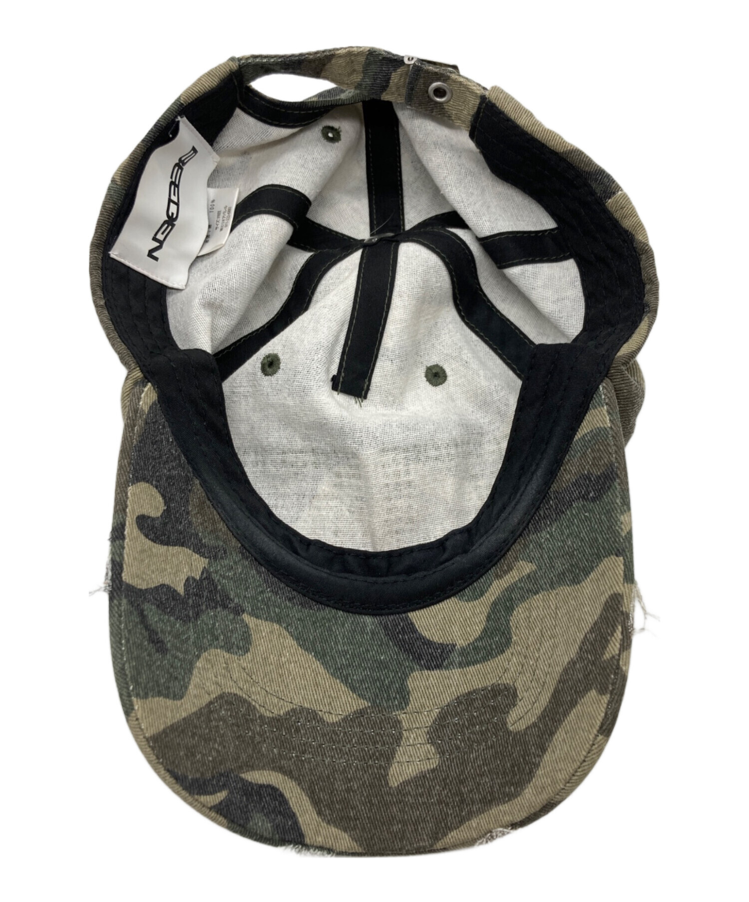 中古・古着通販】BEEDEN (ビーデン) BD STUDS DAMAGE CAP オリーブ