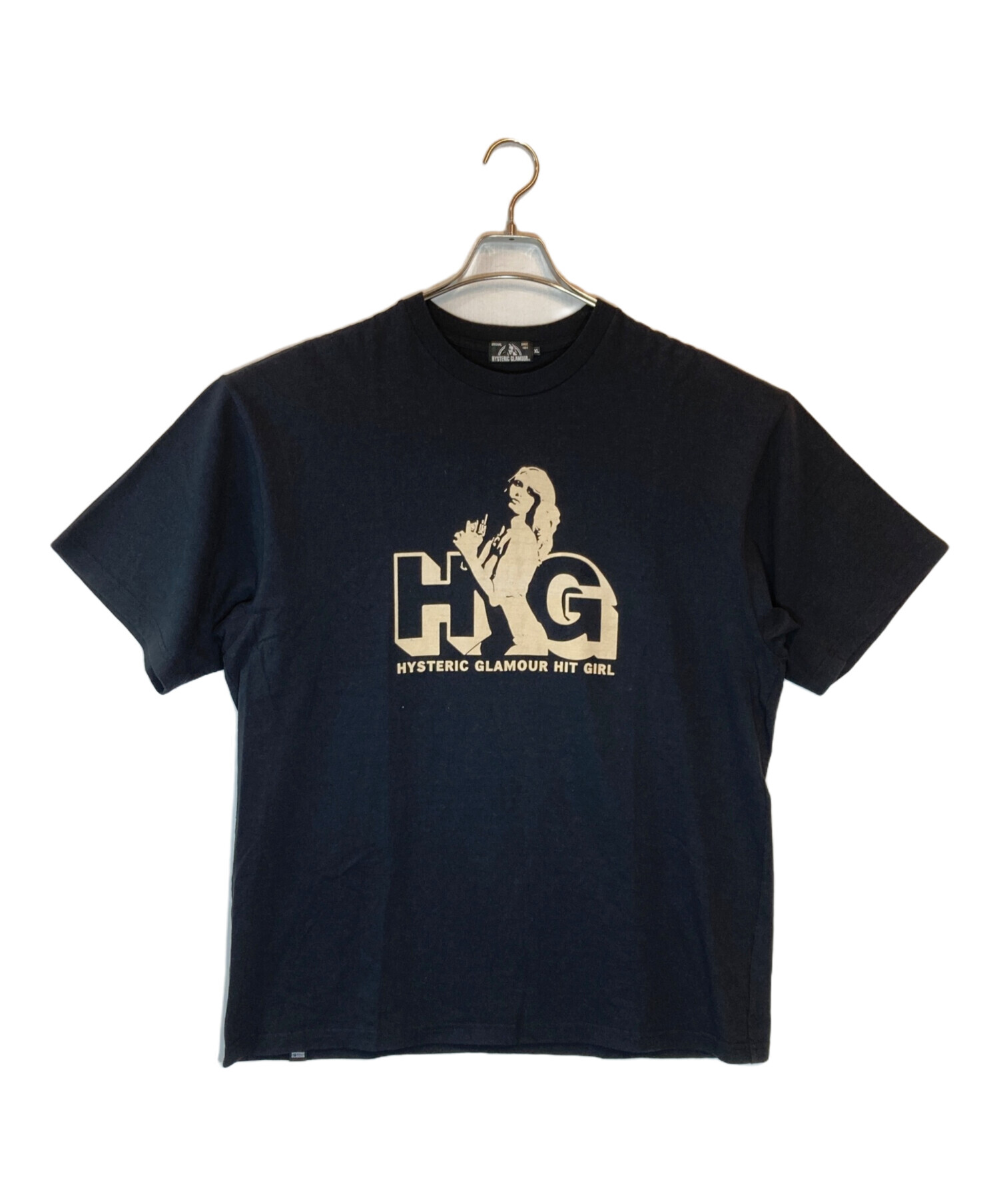激レア Hysteric Glamour type logo y2k グランジ レア HYSTERIC GLAMOUR ヒステリックグラマー バックロゴ プリントT