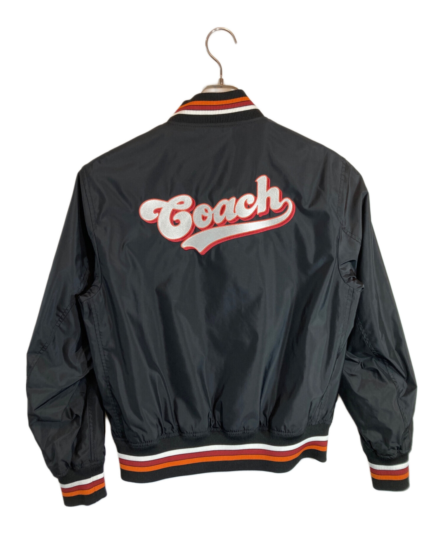 中古・古着通販】COACH (コーチ) スタジャン ブラック サイズ:M 