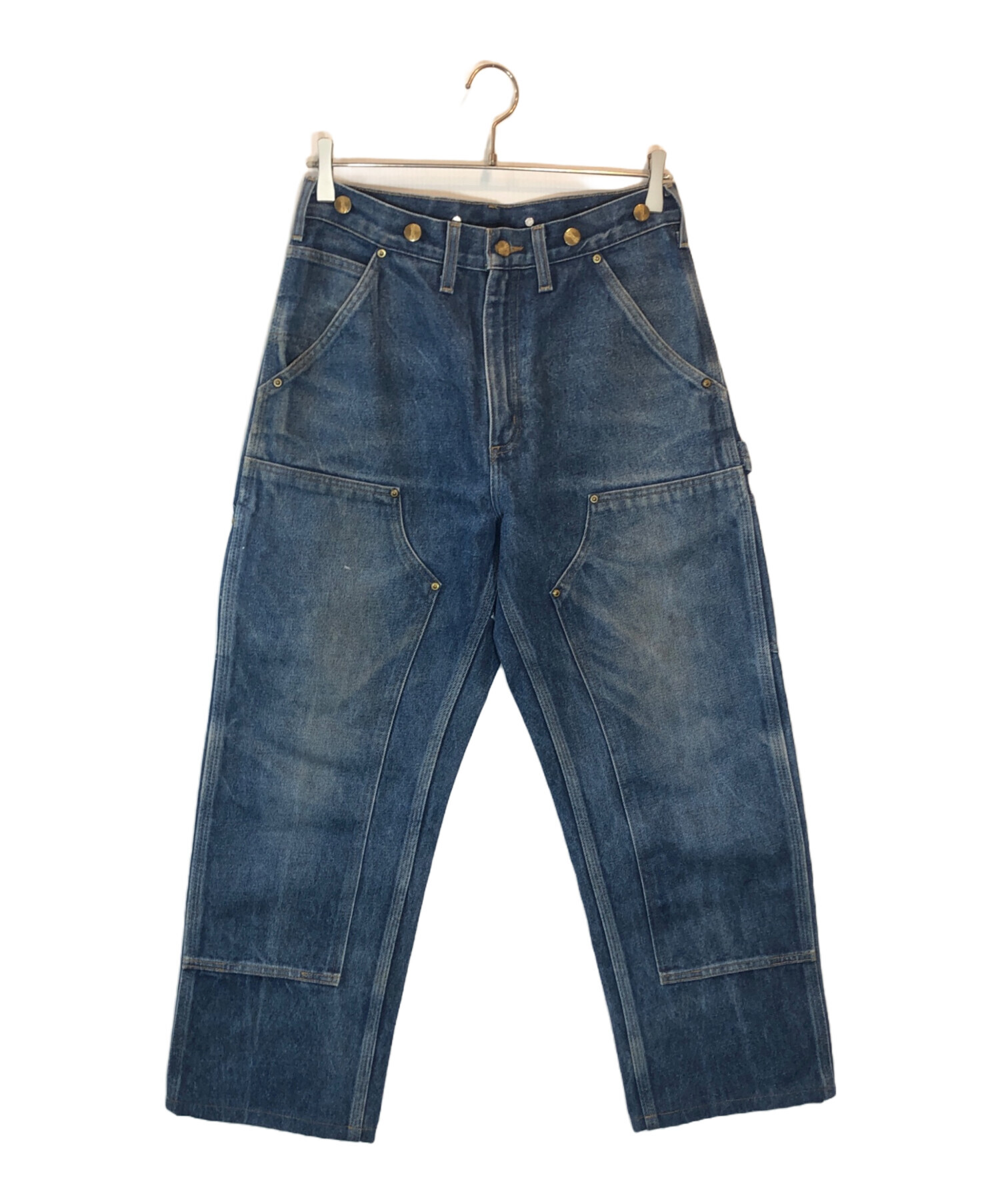 専用carhartt ダブルニー　インディゴ　40 中古・古着通販】CarHartt (カーハート) ダブルニーデニムパンツ