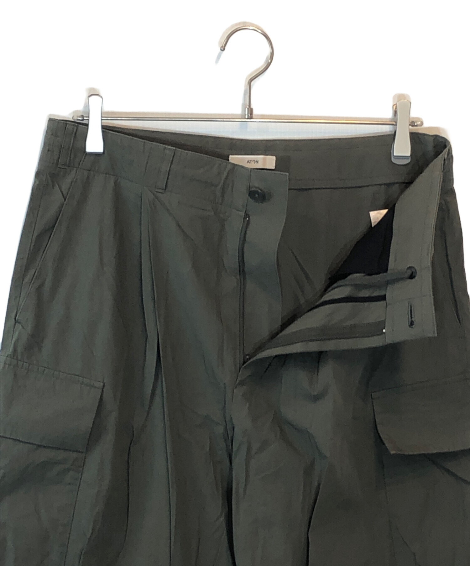 中古・古着通販】ATON (エイトン) KYOTO TSURIZOME COTTON WIDE EAZY