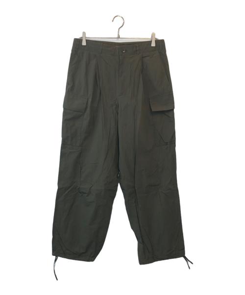 パンツ ATON KYOTO TSURIZOME COTTON CARGO PANTS 中古・古着通販】ATON (エイトン) KYOTO TSURIZOME COTTON WIDE EAZY
