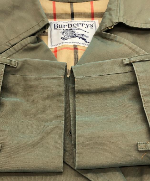 中古・古着通販】BURBERRY (バーバリー) トレンチコート 玉虫色 サイズ