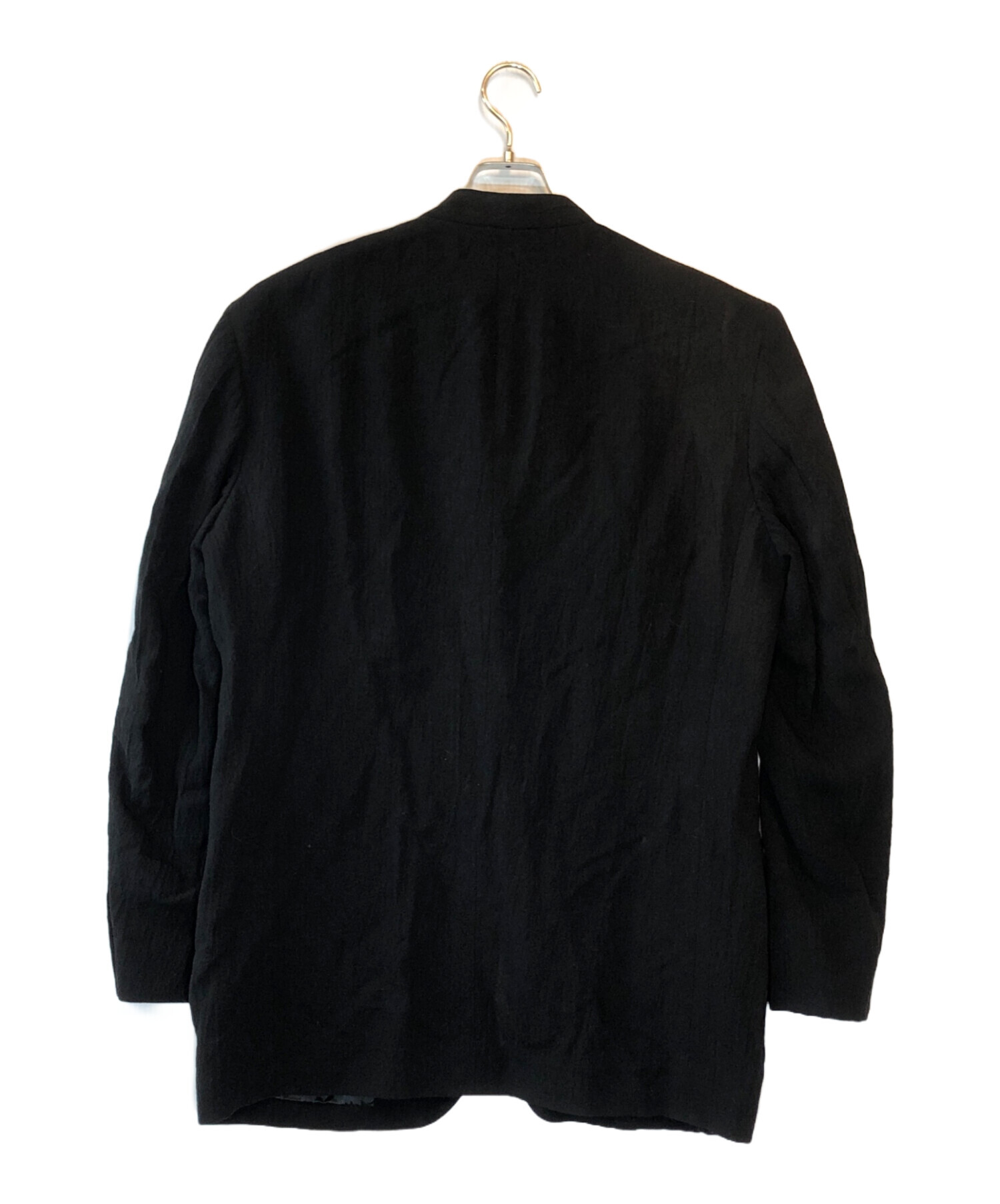 ISSEY MIYAKE WHITE LABEL 黒　長袖　ジャケット M 中古・古着通販】ISSEY MIYAKE WHITE LABEL (イッセイミヤケホワイト