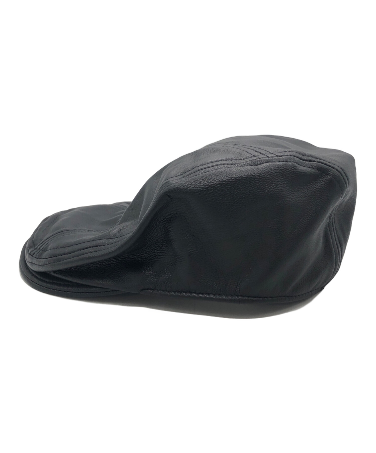 美品定価1.7万 Schott シープスキン ショット レザーハット アメリカ製 中古・古着通販】Schott (ショット) シープスキンレザーハンチング