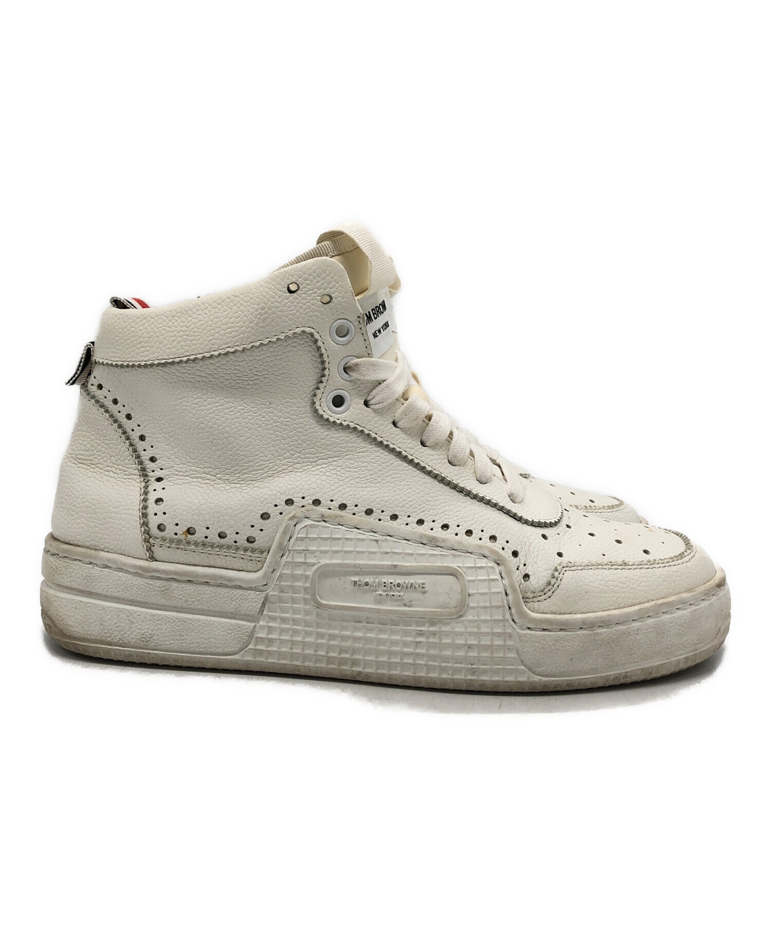 中古・古着通販】Thom Browne (トムブラウン) ハイカットスニーカー 