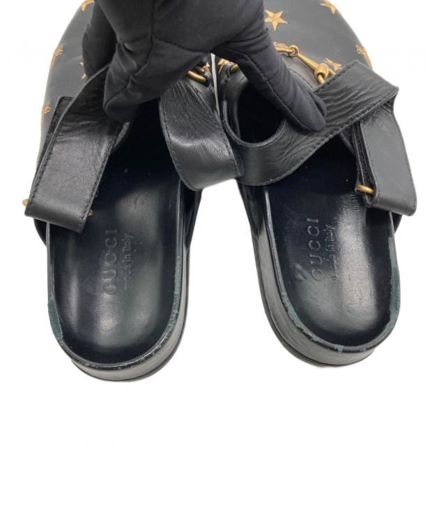 中古・古着通販】GUCCI (グッチ) ビー スター ホースビット クロッグ